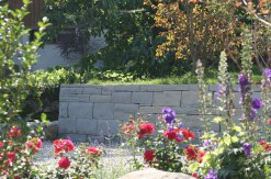 Sandstein allseits gespalten