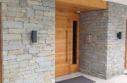 Mauersteine Luserna Gneis