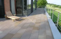 Grauwacke Oberseite gestrahlt