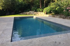 Muschelkalk Oberseite geschliffen