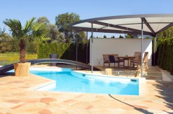 Quarzit Oberseite gespalten