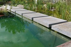 Muschelkalk Oberseite gesägt