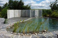 Granit Oberfläche gespalten