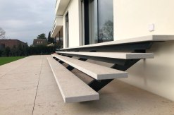 Calino Kalkstein Oberfläche geflammt