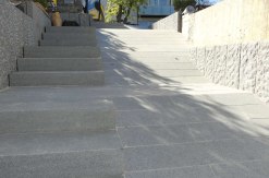 Granit Oberfläche geflammt